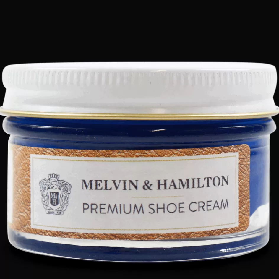 Femme/Homme Melvin & Hamilton Cirage | Cirage-Blue Dur Capri Cream