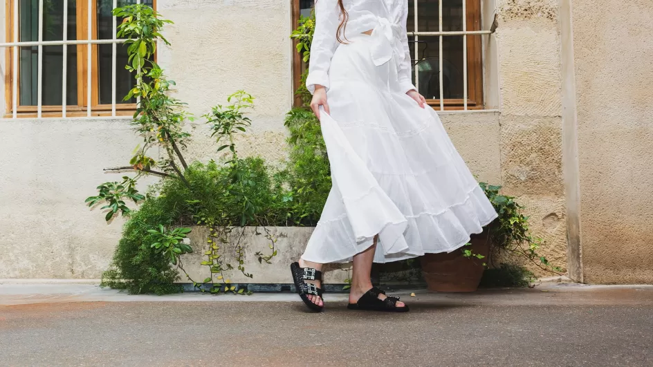 Femme Melvin & Hamilton Mules-Eve 1