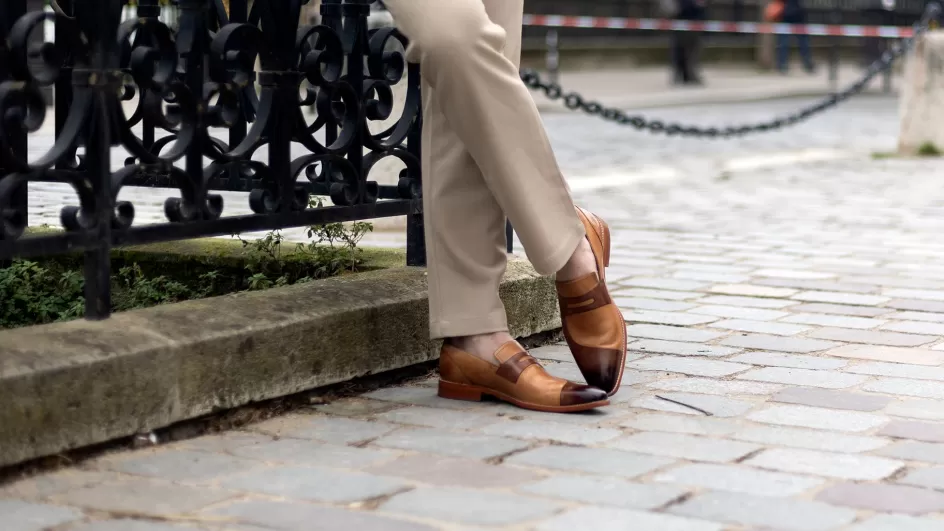 Homme Melvin & Hamilton Mocassins-Leonardo 46